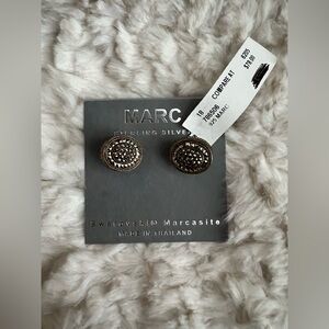 Sterling Silver Earrings with Swarovski